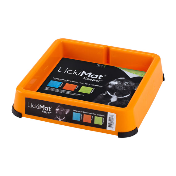 LickiMat® Indoor Keeper - Orange