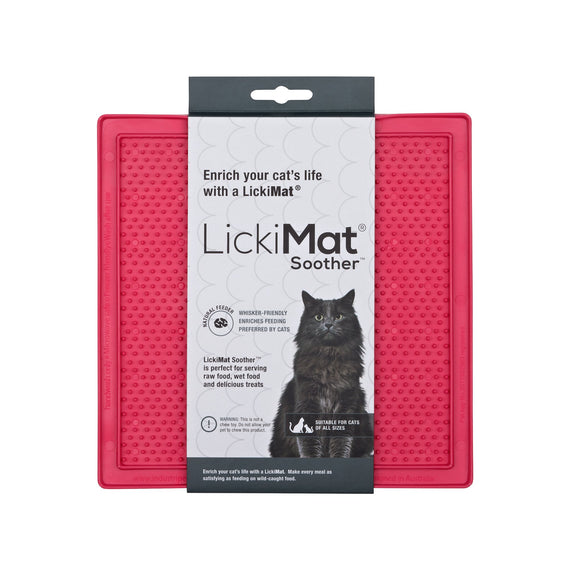 LickiMat® Classic Soother™ Cat - Pink