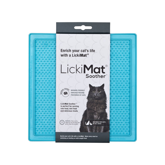 LickiMat® Classic Soother™ Cat - Turquoise